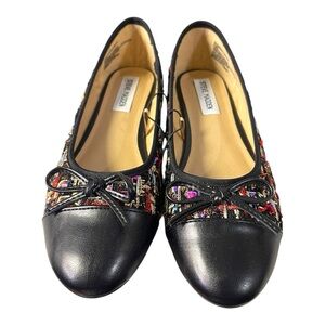 Steve Madden Glossie Tweed Ballet Flats - Size 8.5